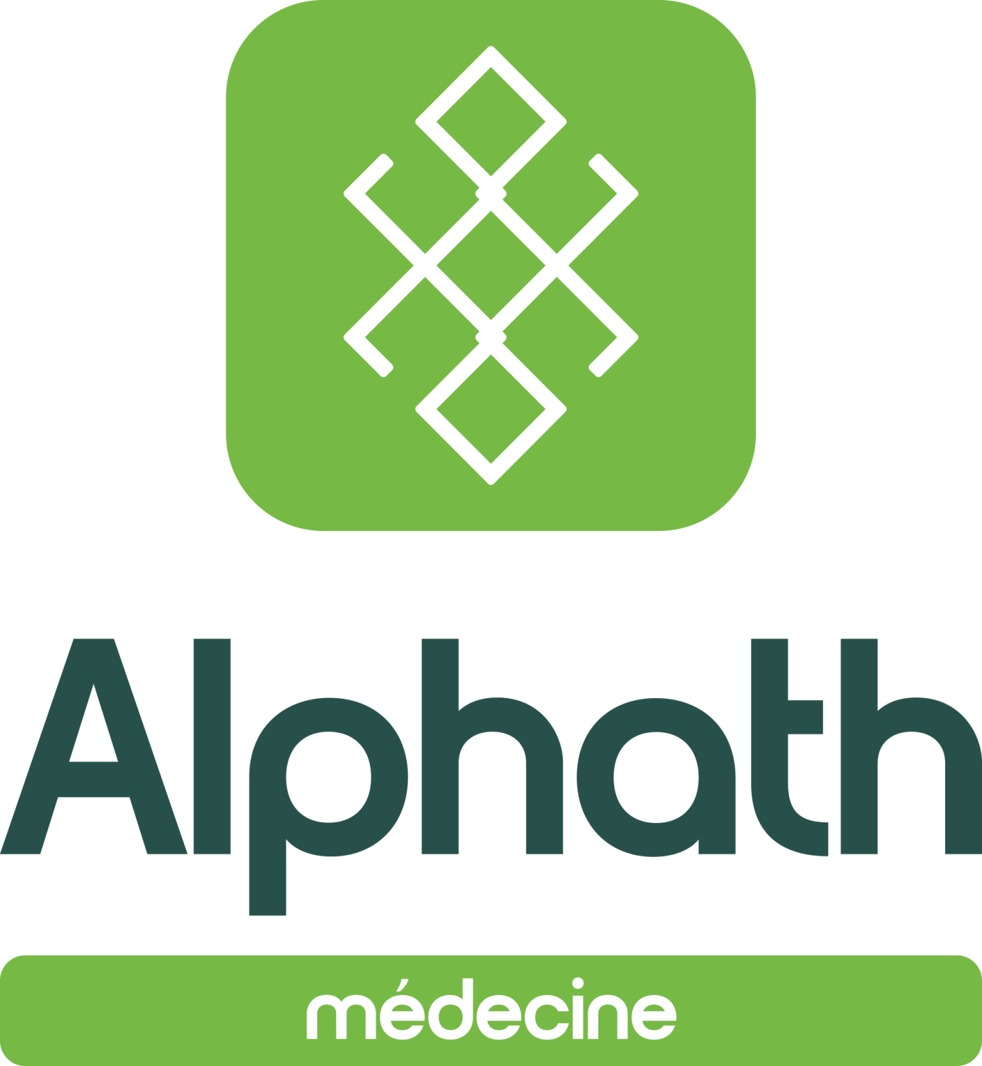 شعار Alphath للطب